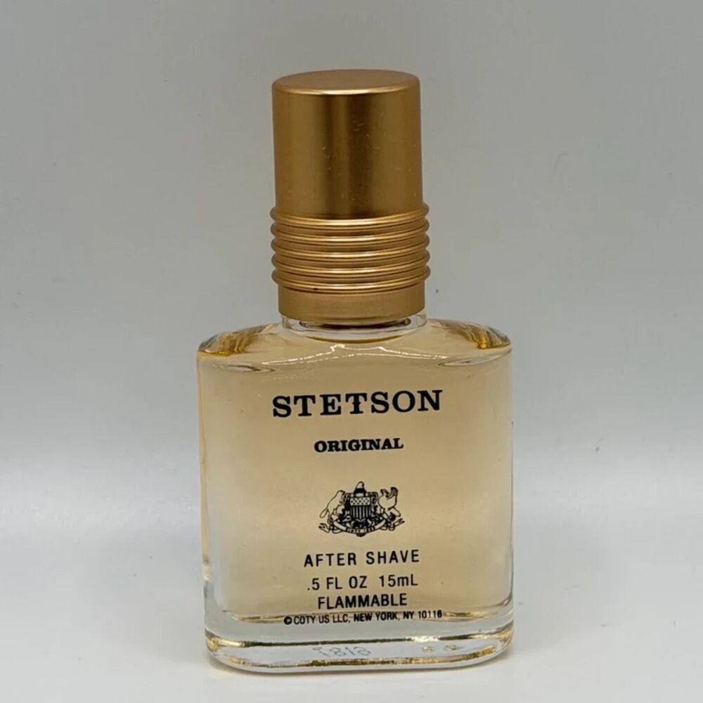 Vintage Stetson Original After Shave .5 fl oz Splash New